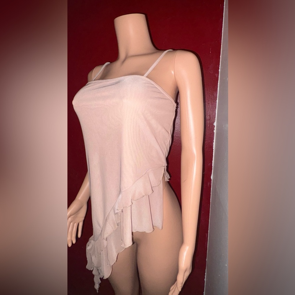 Women’s Know One Cares Ruffle Top - Picture 5 of 7